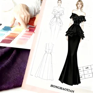 ODM OEM Brand Logo Small Orders Custom Designer Premium Clothes Manufacturers Y2K Clothing Women Made Dress Custom