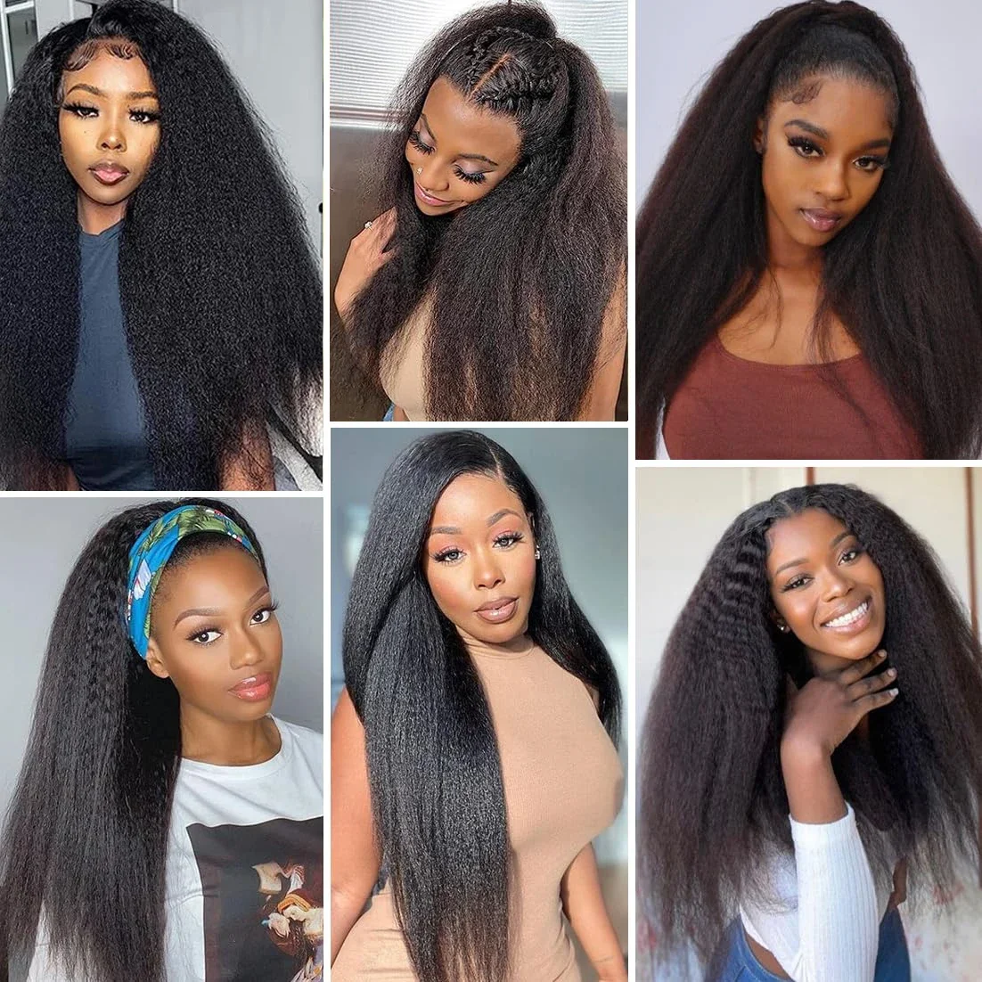 Extension per capelli lisci e crespi con clip, 100% veri capelli umani, clip naturali, 8 pezzi, extension per capelli umani Remy, testa intera per donne_voghion.com