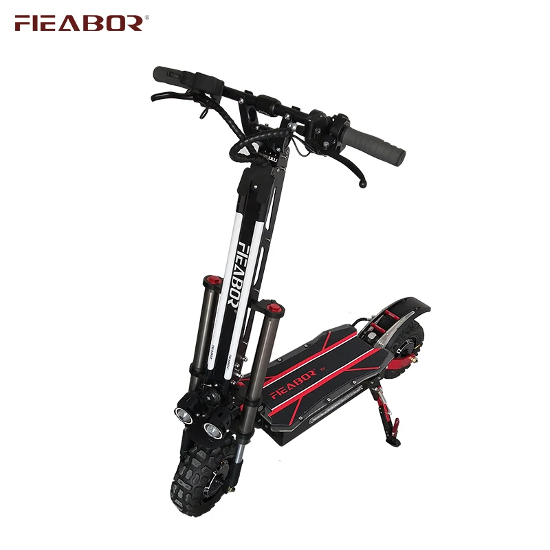 Trottinette électrique Fieabor 5600W 60V Double Moteur 11 Pouces - Pliable - Neuve