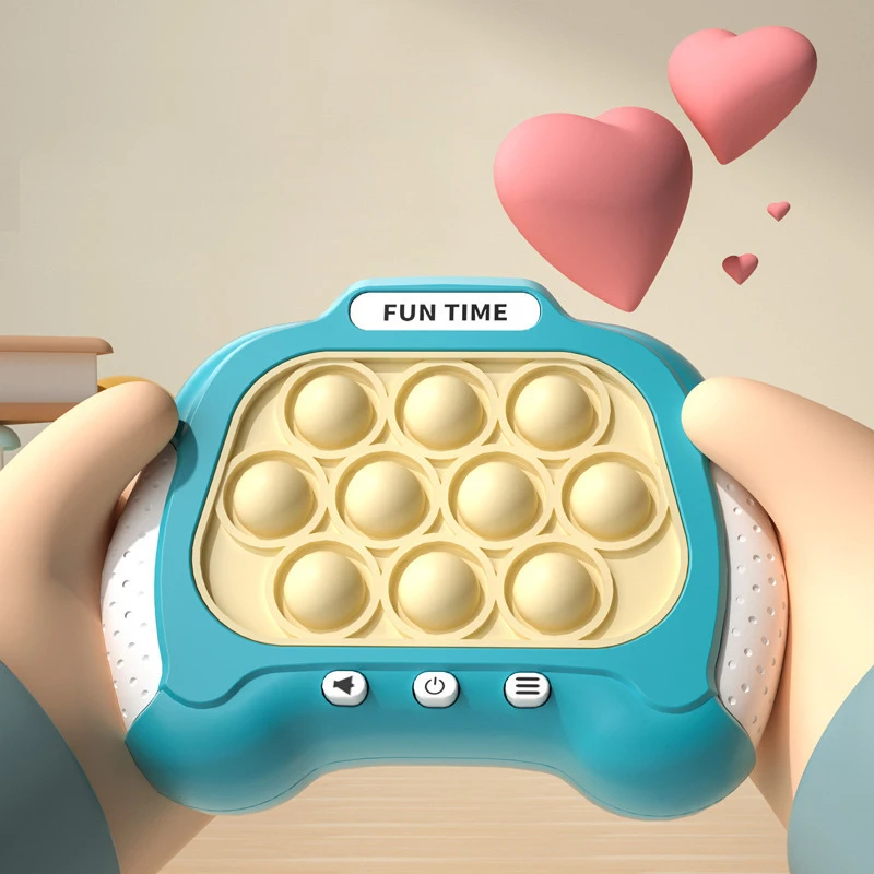 Zhorya New Toys 2023 Fast Push Puzzle Game Console Electronic Memory Gaming Popping Game for Kids