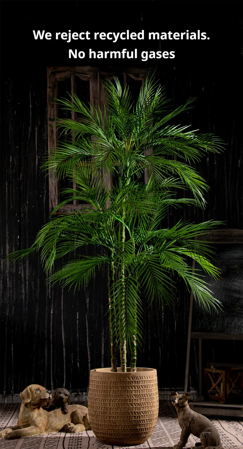 Creative Plastic Artificial Plant Tree Type Indoor Artificial Tree for Home Decorative Artificial Plants Birthday Home Decor manufacture