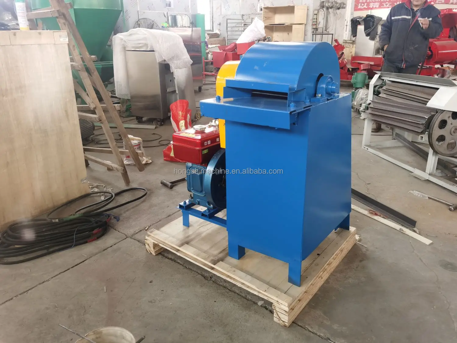 Good Quality Automatic Fiber Extraction Machine for Sisal Sisal Banana Fiber Opening Peeling Machine