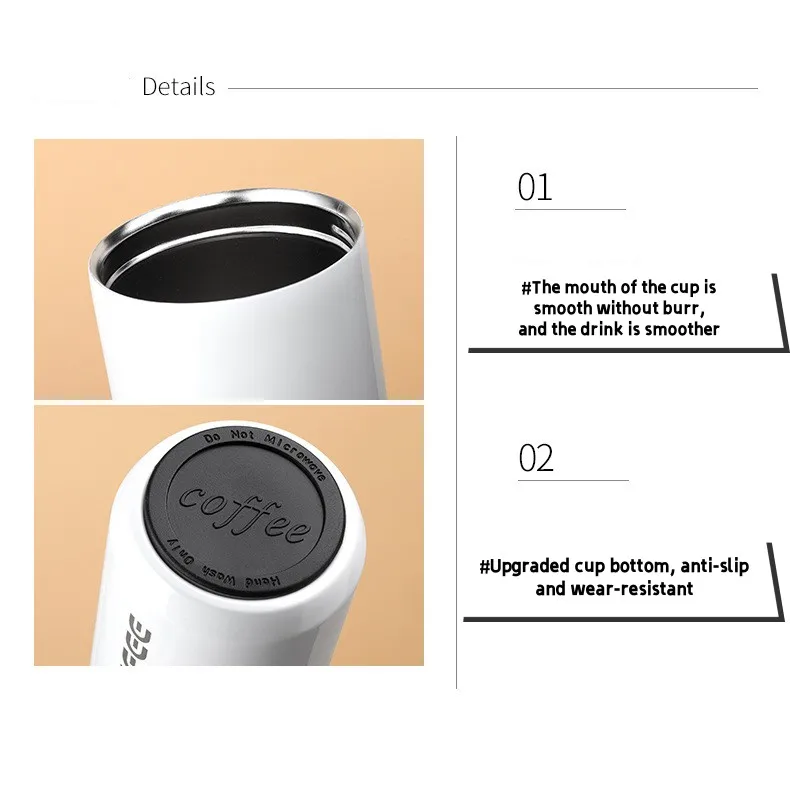 2023 Hot Selling Korean Creative Coffee Cup Outdoor Portable Vehicle