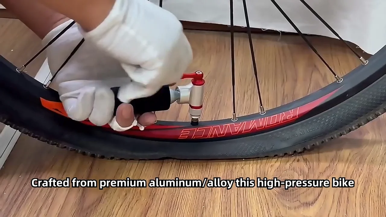 Portable 16g Cartridge Co2 Inflator Emergency Mini Bicycle Tire Pump