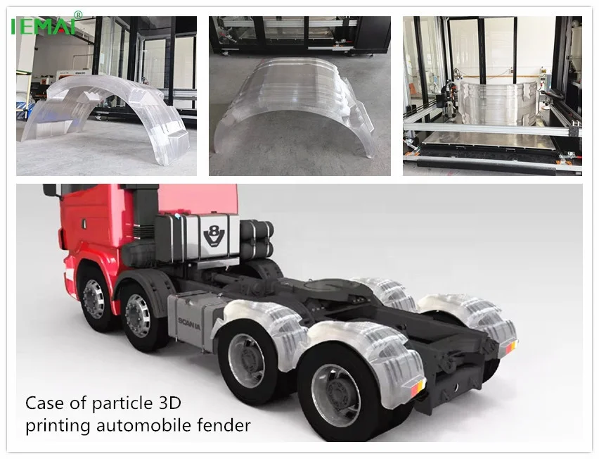 Fused Particle Fabrication FPF 3D Printing Machine FAST JET 1500 Large Format Pellet 3D Printer