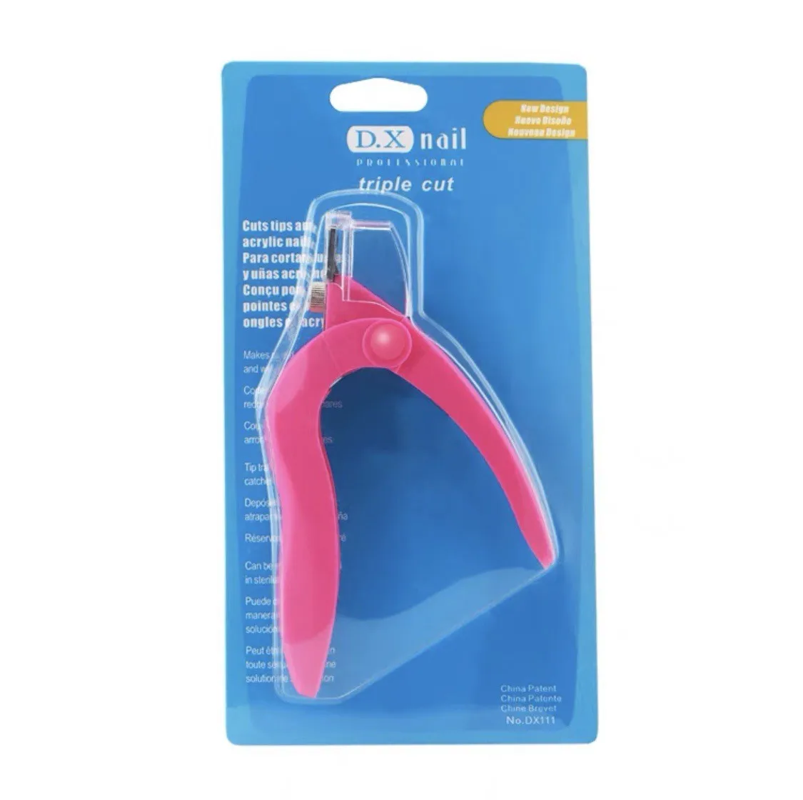 SZ045 логотип накладные кончики края кутикулы акриловый резак для ногтей