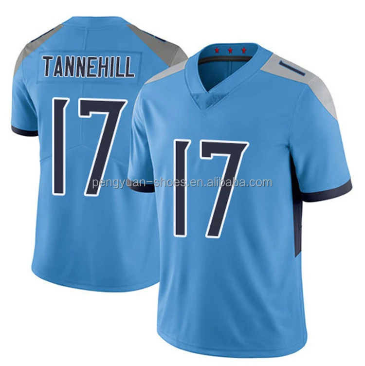 Wholesale Best Quality #2 Julio Jones #11 A.J. AJ Brown #17 Ryan Tannehill  #22 Derrick Henry Stitched American Football Jersey From m.