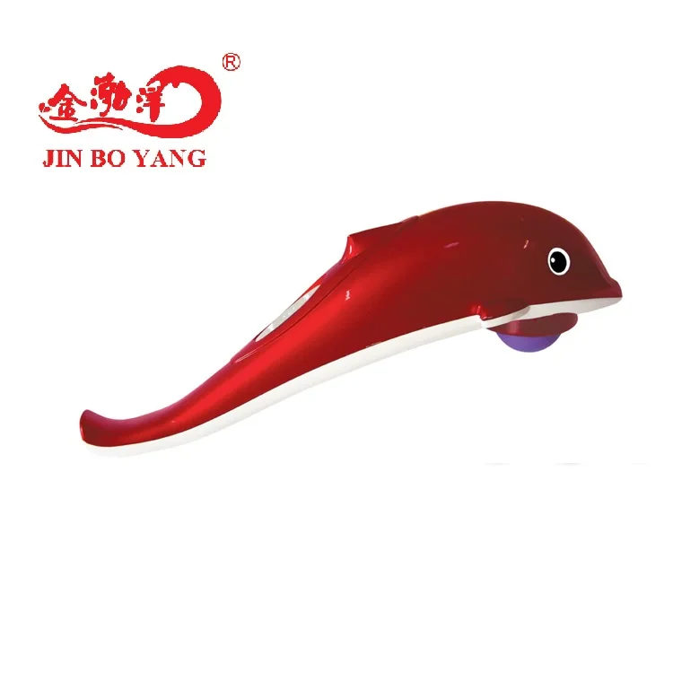 Handheld Massage Gun Dolphin Massage Vibrator Battery Operated Massager