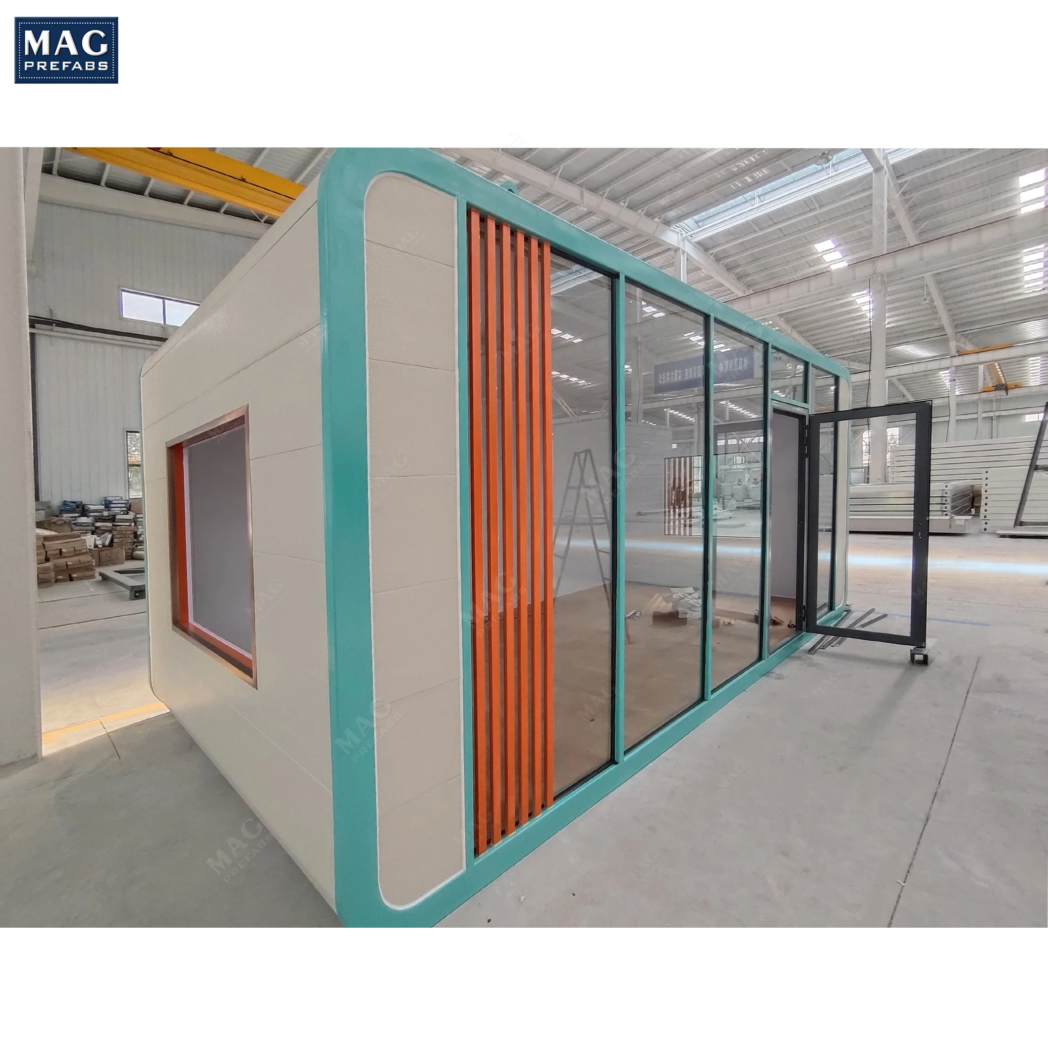 Quick Build 20ft 40ft Prefab Detachable Container House Customized ...