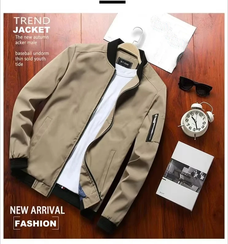 Fall and Winter Cotton Pilot Jacket Cotton Men's Thickened Jacket Baseball Clothing Flight Suit