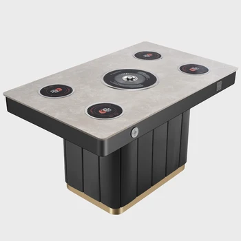 Traditional Design Restaurant Furniture Hot Pot & Grill Table for Dining Use Hot Selling Items