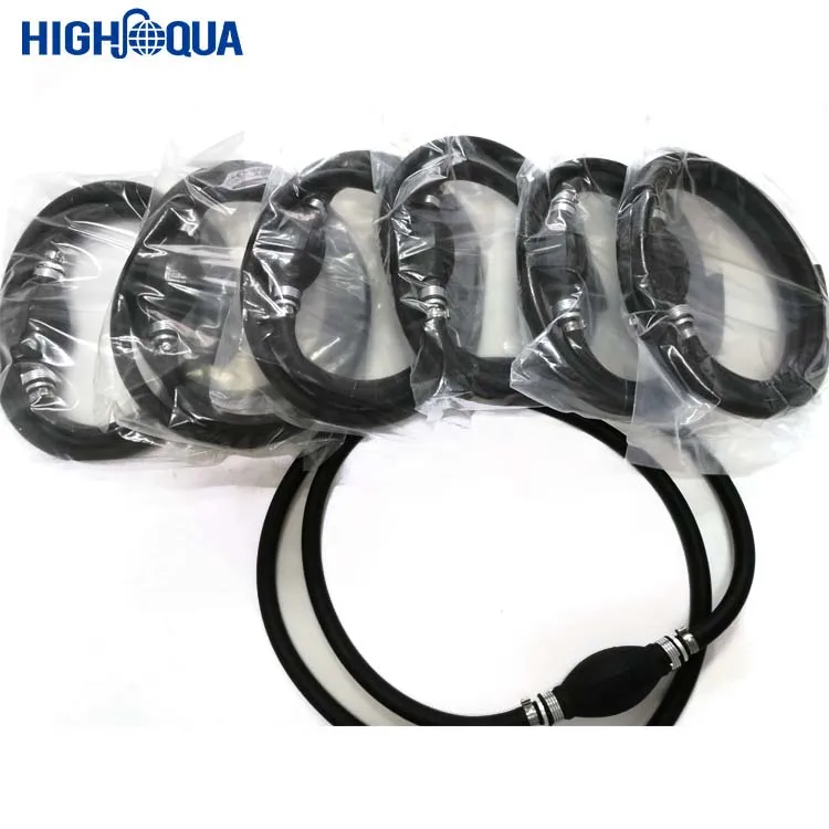 Car Fuel Pump Line Hand Primer Bulb Gas Petrol Rubber With Aluminum All Fuels Length Used for Car Boat