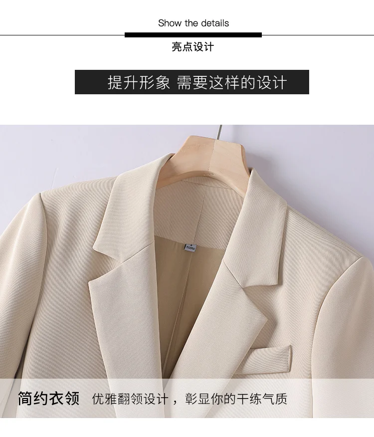 High Quality Female Casual Small Suit Jacket for Spring Commuter Wear Korean Slim Suit New Temperament Women's Suits Blazers