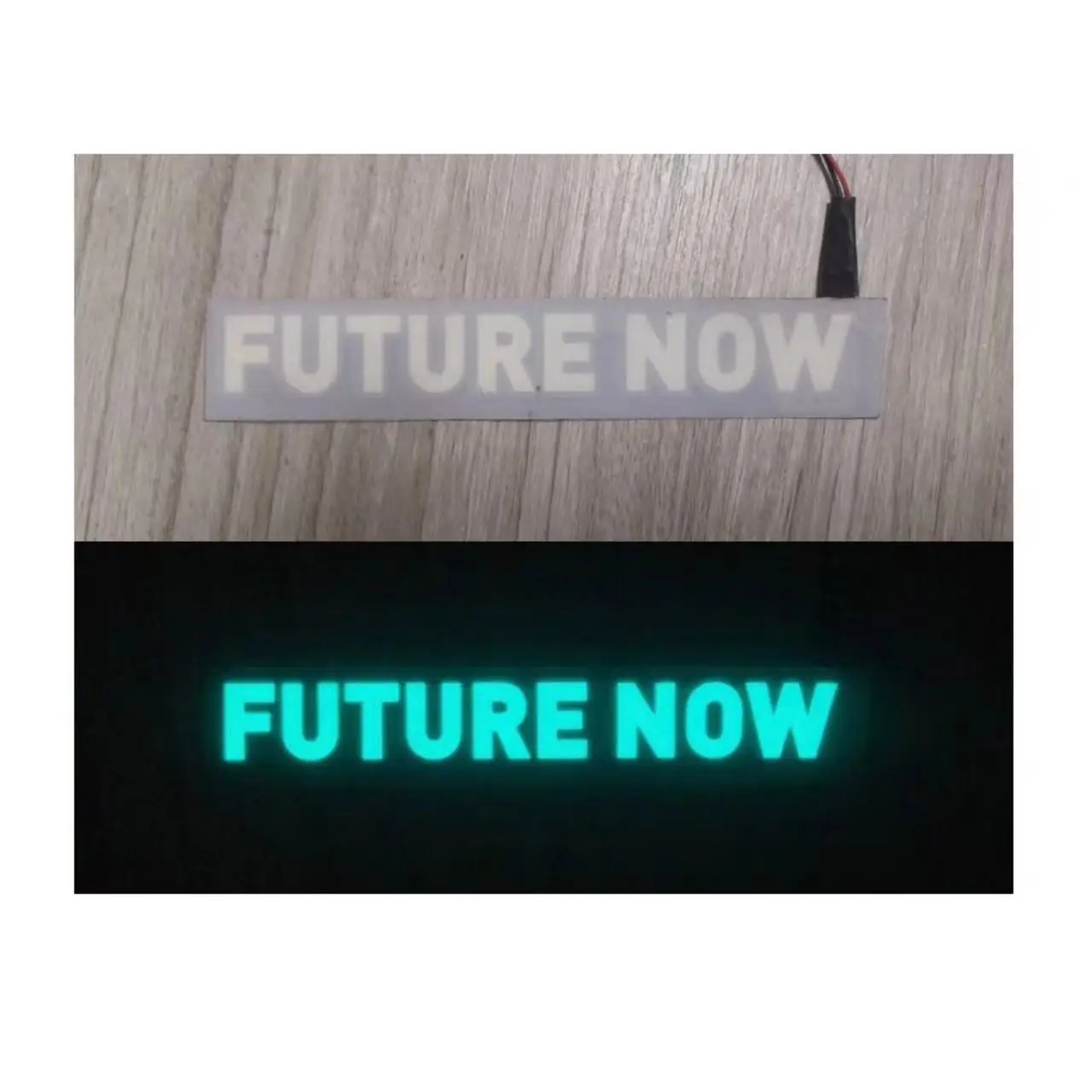 Customized El Sound Active Windshield Equalizer Electroluminescent Car