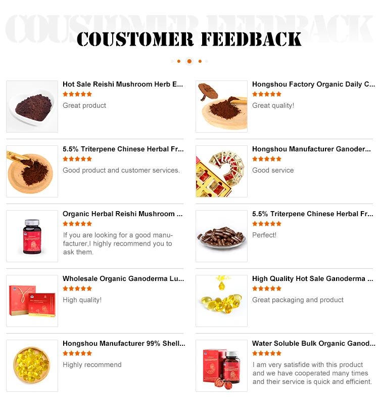 Shellbroken Herbal Lingzhi Ganoderma Spore Powder Plant Extract