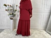 Red (With Long Scarf)