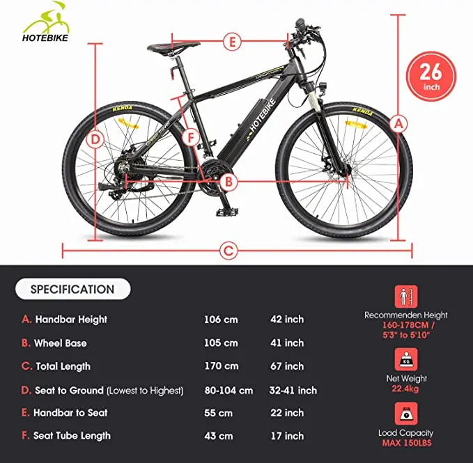 Wholesale Electric Mountain Bike 29 Inch 350w500w750w Adults Electric