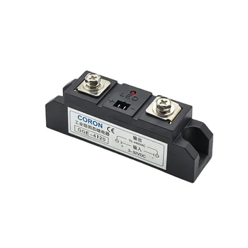 CORON GGE Industrial Grade Single Phase Solid State Relay SSR 480VAC 660VAC DC-AC AC-AC with 60-400A Output Current
