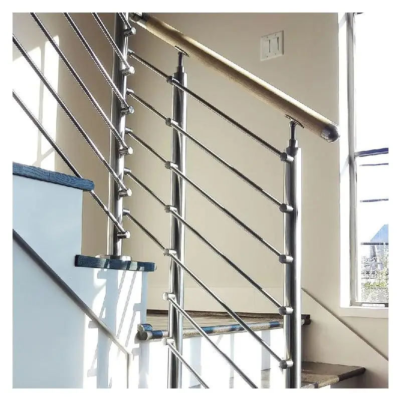 ACE Vertical Rod Railing for Stair Rod Railing System Black Rod Iron Railing