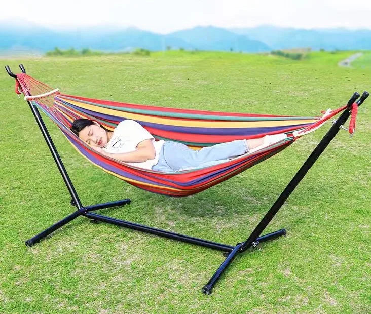 Высокое качество Открытый Отдых Крытый гамак аксессуар складной Большой Гамак