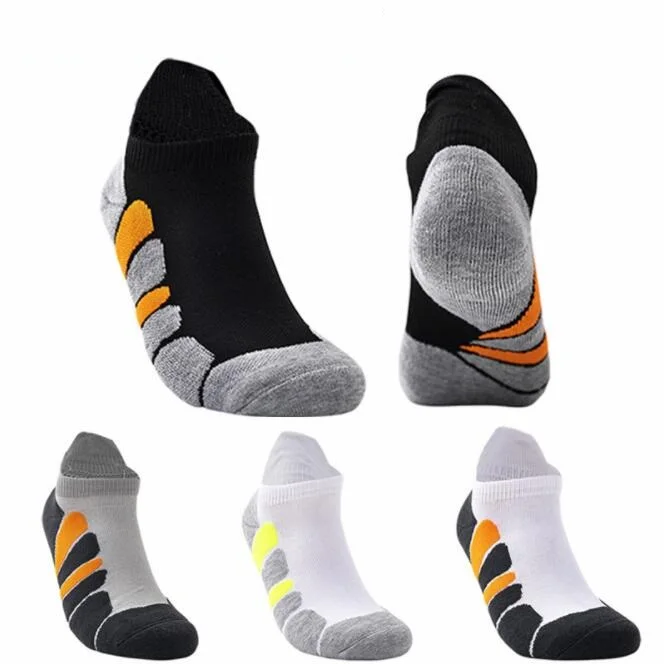 Man Ankle Sport Short Socks Terry Bottom Running Fitness Cushion Spring ...