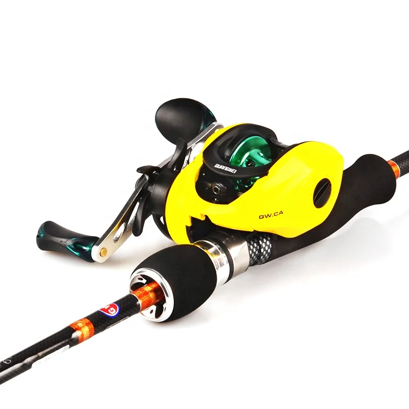 GW 8+1BB Baitcasting Reel - Magnetic Brake, 6:1:1 Gear Ratio GW 8+1BB Baitcasting Reel - Magnetic Brake, 6:1:1 Gear Ratio