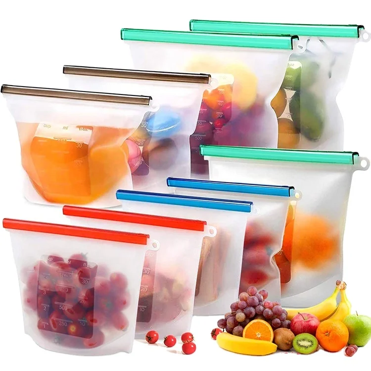 15 X Large Zip Lock Resealable Food Freezer Storage Bags 23cm x