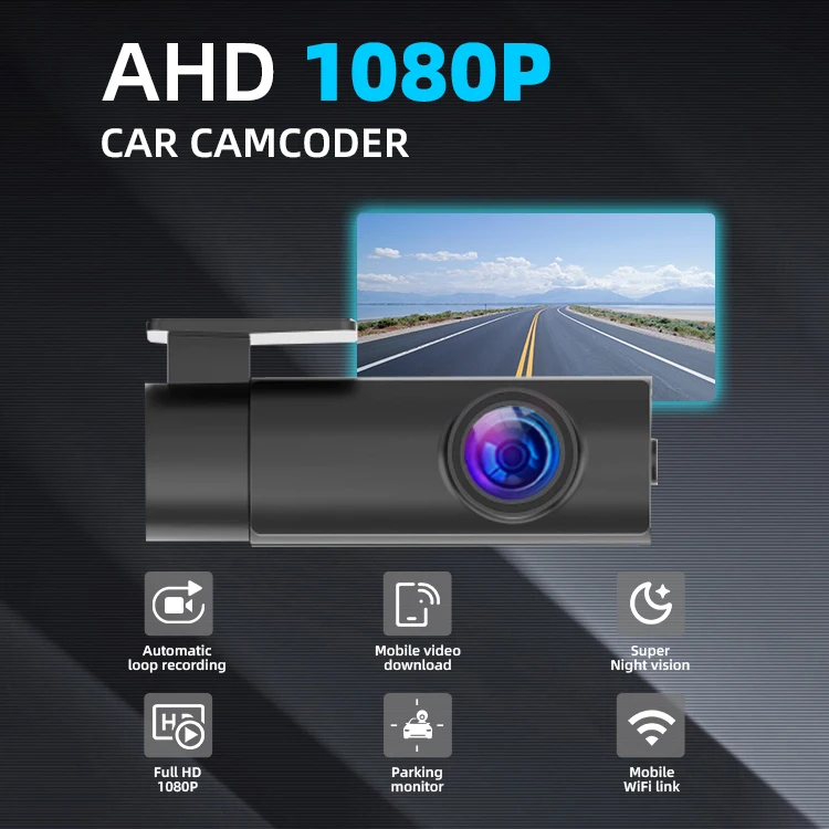 Coview Car Video Recorder HD Camera WIFI Dash Cam 120° Wide Angle Car Black Box for Simple and Convenient Support 128G supplier
