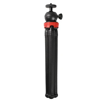 Multifunctional Mini Selfie Stick Flexible Octopus Phone Holder for Camera Tripod Live Support Video Watching Aluminium Material