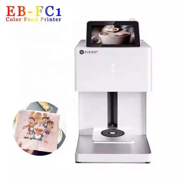EVEBOT EB-Pro Smart Automatic 3D Wifi Coffee Printer/coffee Latte