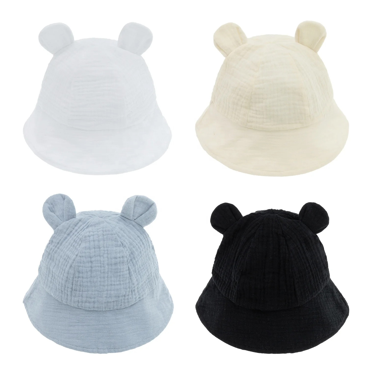 Детская муслиновая хлопковая шляпа от солнца детские летние шляпы уличные