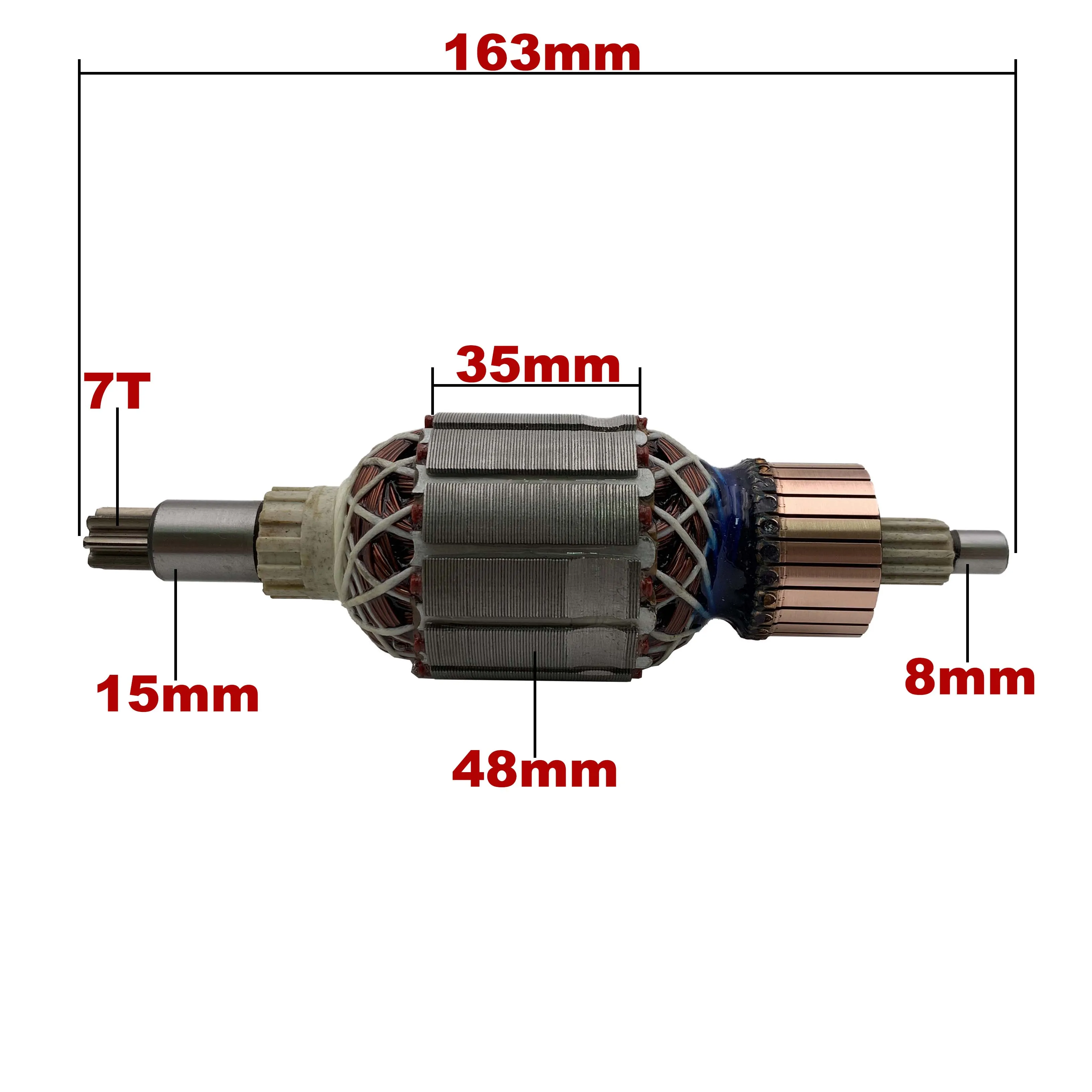 AC220-240V Armature Rotor Anchor Replacement for  Rotary Hammer TE76
