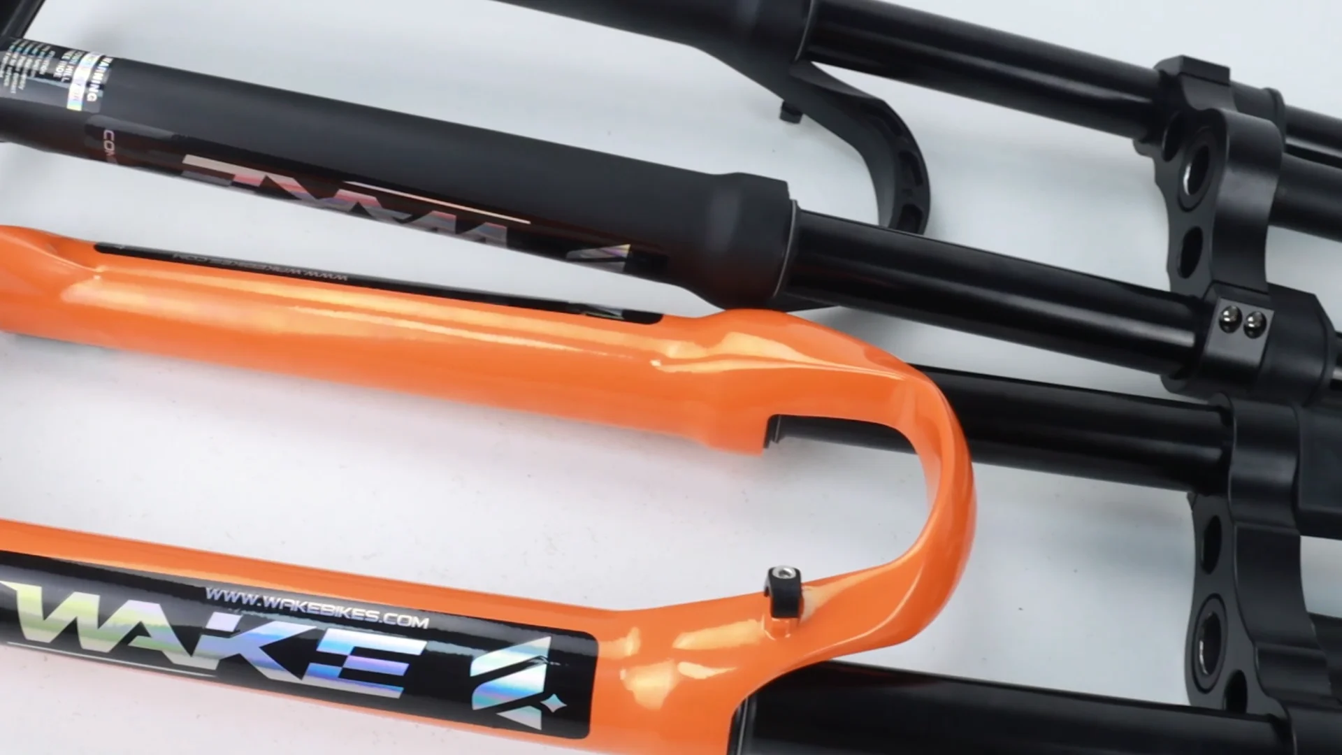 Wake Mtb Double Crown Suspension Fork Air Lockable Bicycle Fork Shock