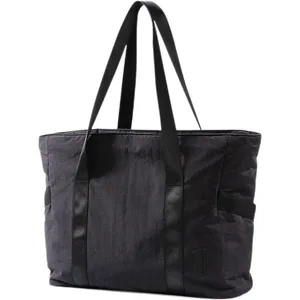 Women's Large Capacity Gym Tote Bag with Compartments Yoga Bag Tote Bag for Women with Zipper, Gym Tote with Compartments