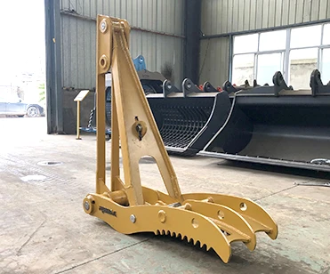 1-50 Ton Excavator Bucket Thumb Q345B Weld On Thumb For Excavator