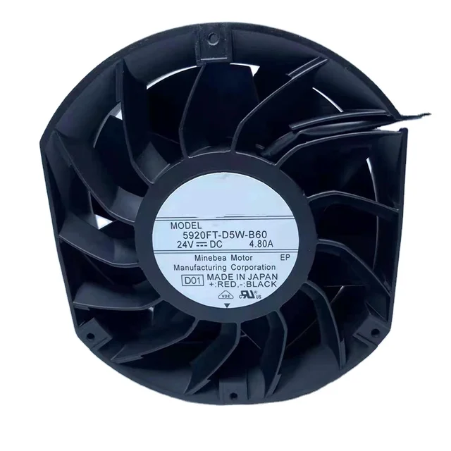 Cheap Original motor fan 5920FT-D5W-B60 172*150*50MM 24V cooling Fan