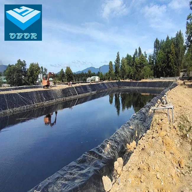 0.25mm-2.5mm  HDPE LDPE LLDPE PVC EPDM Pond Liners/Geomembrane/Plastic Pe Membrane for Sale
