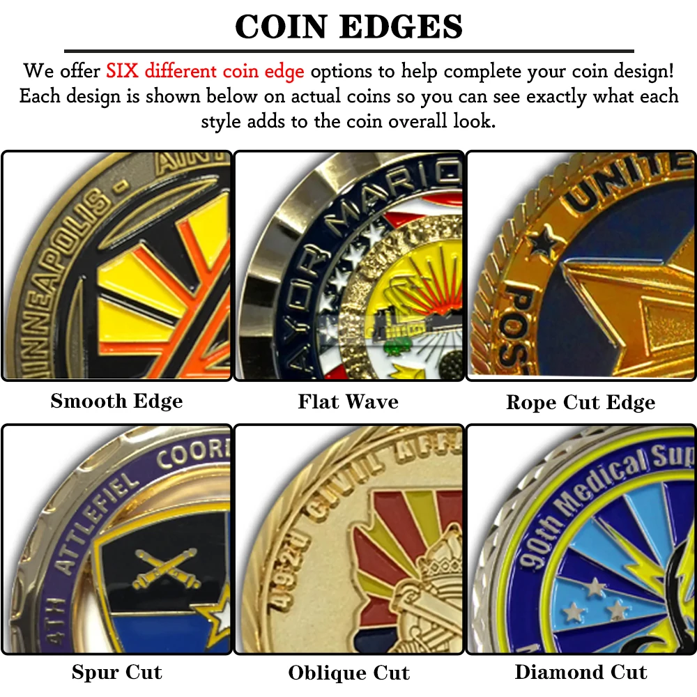 Free Design Customized Coin Stamping Dies 3D Zinc Alloy Commemorative ...