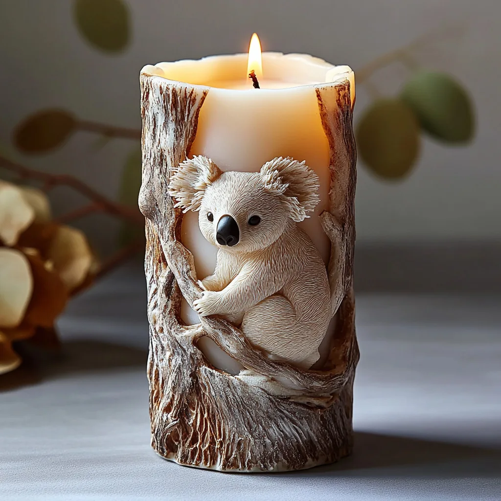 New Design Creative Silicone Abrasives Gypsum Ornaments Stereo Animal Aromatherapy Candle Mold DIY  Squirrel Food Moulds