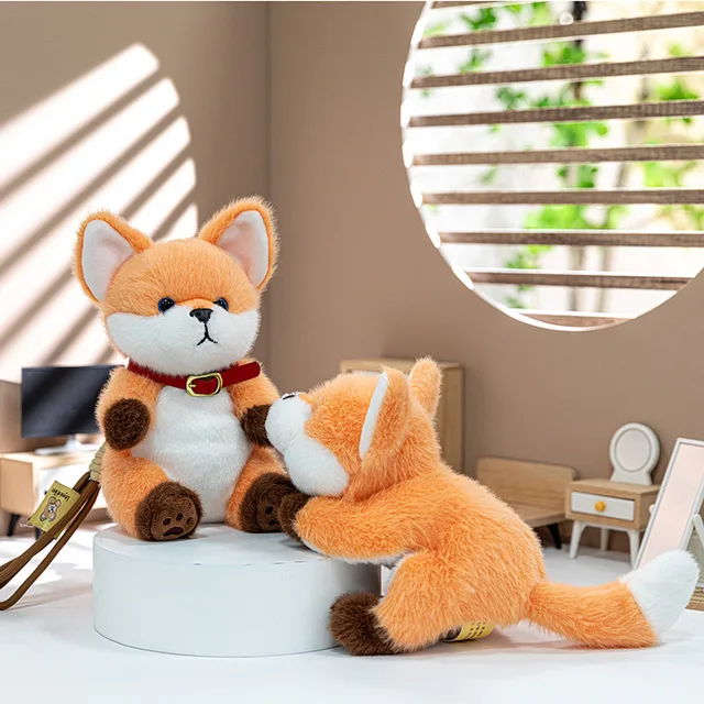Factory Direct Third Generation Custom Plush Toy Fox Plush Keychains Toys Anime Toys Kids Claw Machine Stuffed Animals Plushtoys
