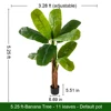 Arbre à bananes artificiel de 160 cm (5,25 pi)