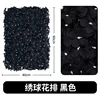 Hydrangea row, black