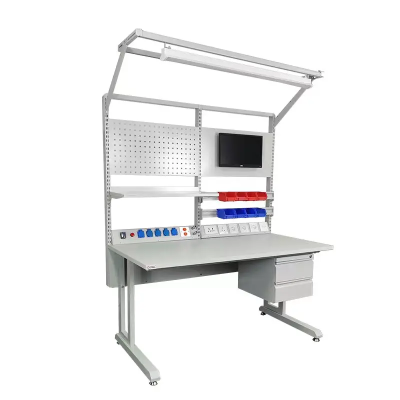 Industrial Antistatic Electronics Height Adjustable Esd Workbenches ...