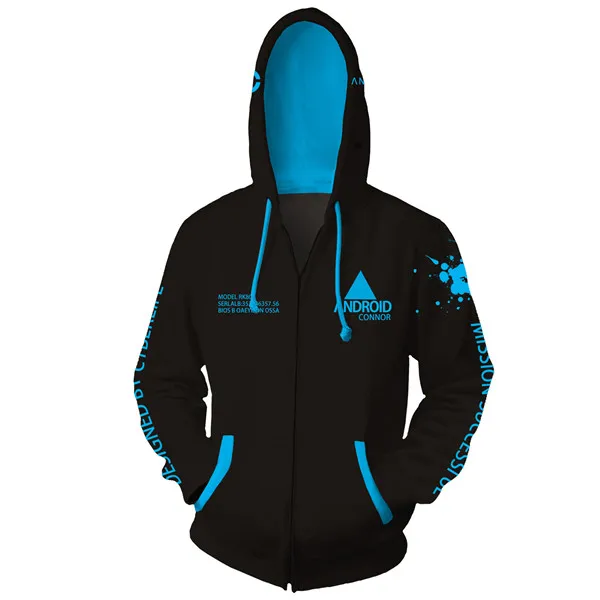 Detroit become human rk800 hoodie best sale