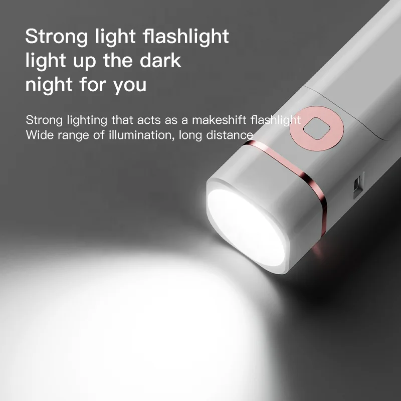 Yipin Foldable Flashlight Cordless Led Table Lamp With Power Bank,war Readiness Material Portable USB Rechargeable Desk Light