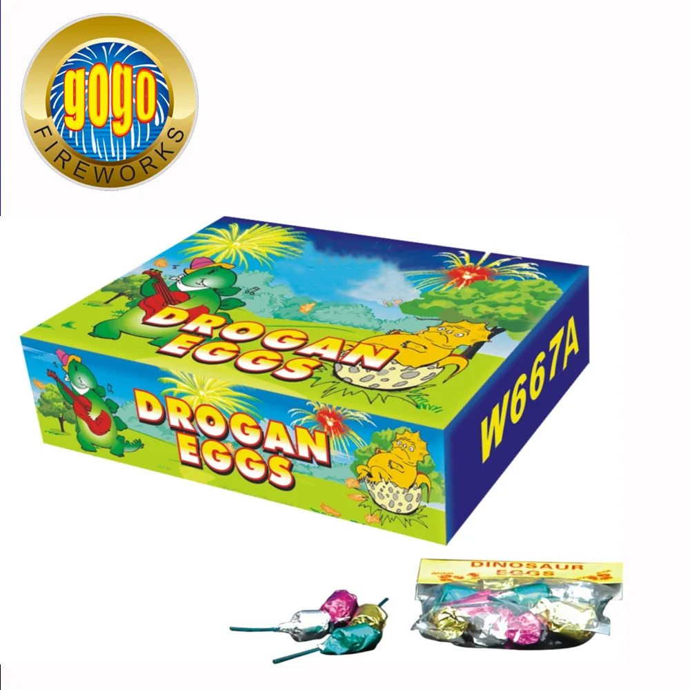 Factory Wholesale W667 Fireworks Candy Fireworks Dinosaur Eggs Power Pops Firework Pop Pops Snapper Toy Fireworks Pili Cracker