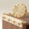Adesivo PET protettivo con bordo beige