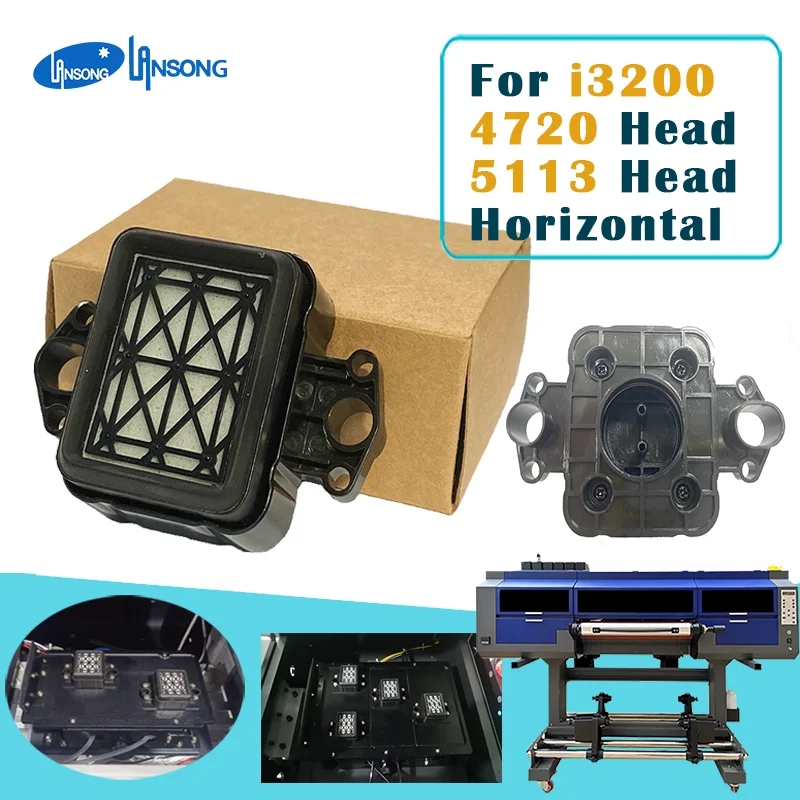 I3200 4720 5113 bosuv boshlig'iga yangi qoplama tozalash parvaroqi, suvli va UV/Eko-erituvchi DTF printerlar uchun mos keladigan inkjet bosuv boshlig'i uchun qoplama tozalash parvaroqi