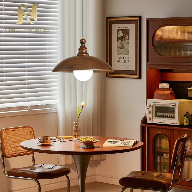 CPL-435 Vintage Industrial Amber Glass Pendant Light – Retro Loft Style Hanging Lamp for Bar & Restaurant