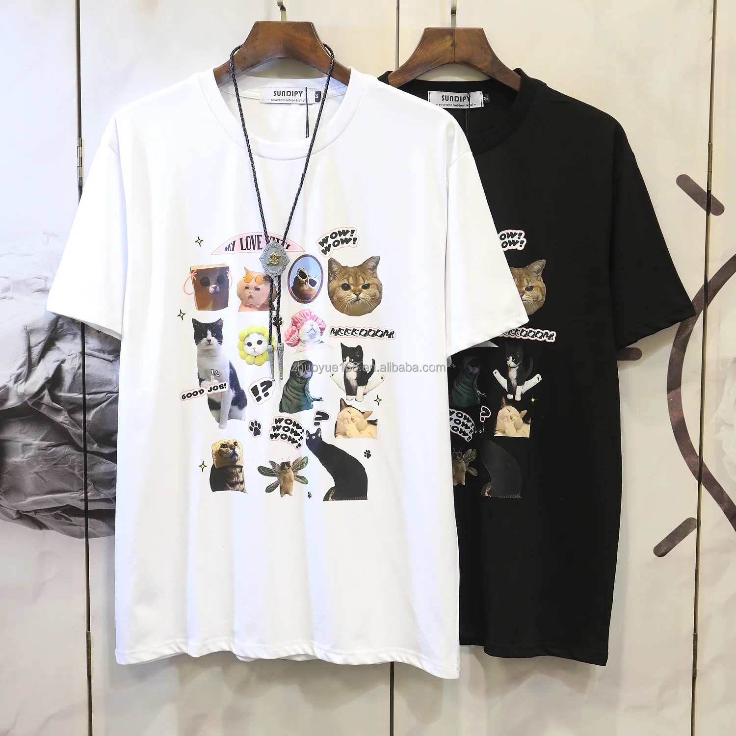 Wholesale High Quality Brand Custom Printing Graphic Drop Shoulder Oversized t Shirt Men's T-shirts